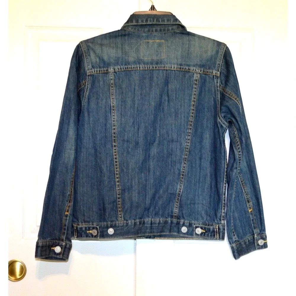Levi's Blue Denim Trucker Jacket Girls‎ Size L (12-13 years)